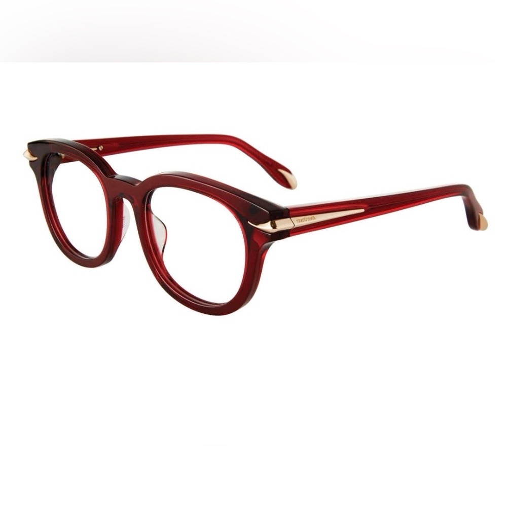 Roberto Cavalli Women’s Transparent Bordeaux Glasses (NWT)